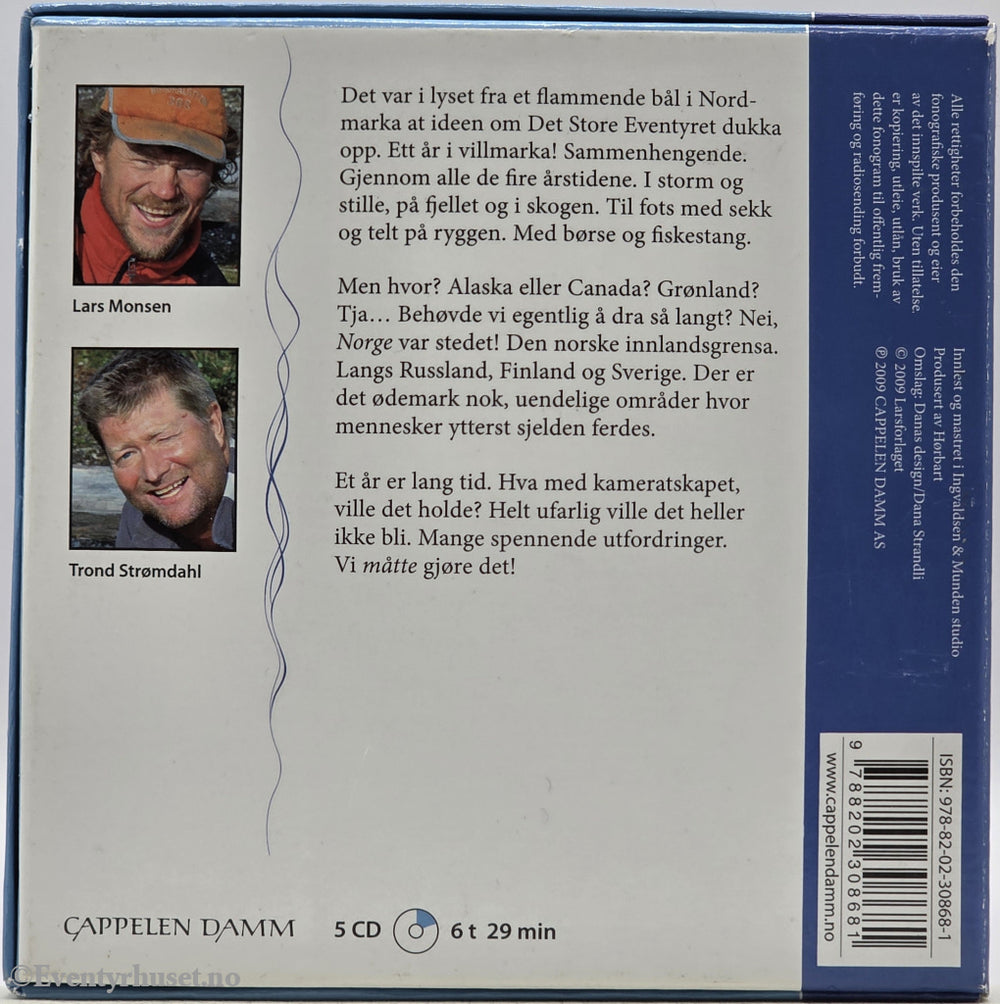 Norge på langs – Lars Monsen & Trond Strømdahl . Lydbok på CD.