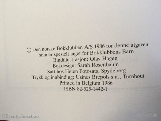 Norge Rundt Med Eventyr. 1986. Eventyrbok