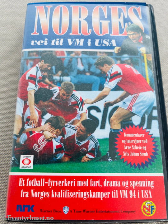Norge´s Vei Til Usa Vm. 1993. Vhs. Vhs