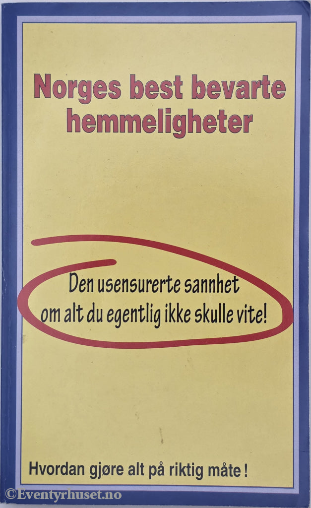 Norges best bevarte hemmeligheter. Pocketbok.