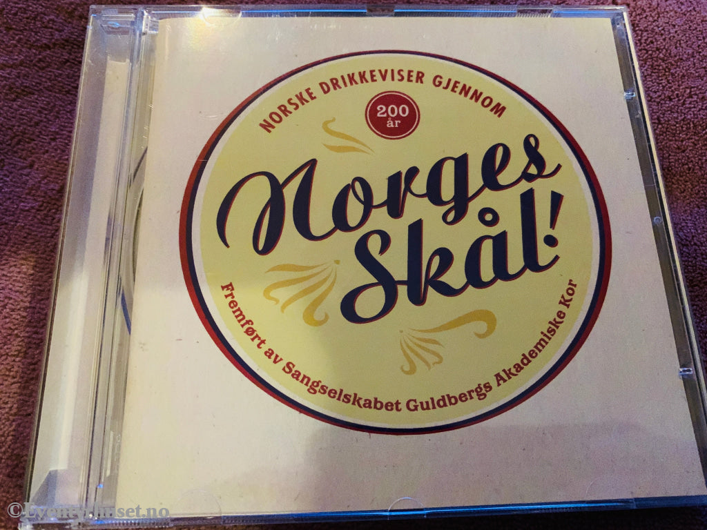 Norges Skål! Norske drikkeviser gjennom 200 år. CD.