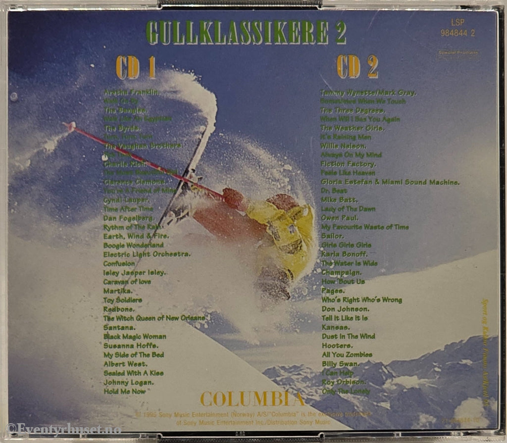Norges Skiforbund - Gullklassikere 2 (1994). Musikk-CD.