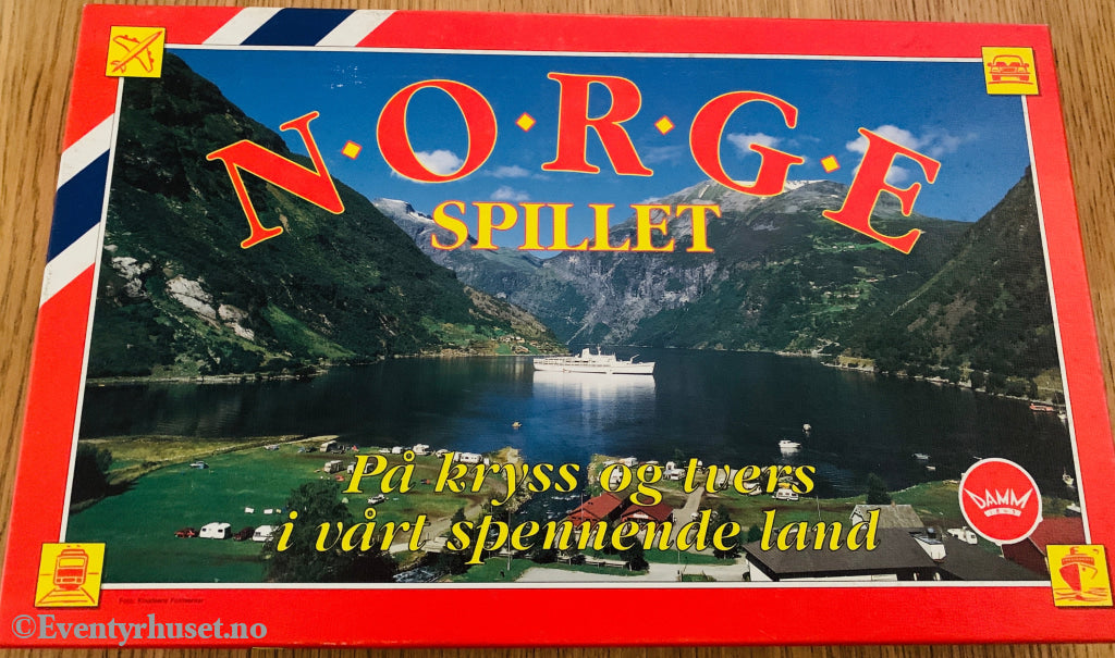 Norgespillet (1990-tallet) . Brettspill.