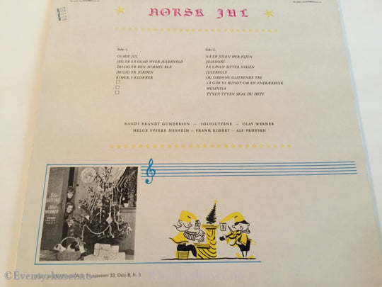 Norsk Jul. 1966. Lp. Lp Plate