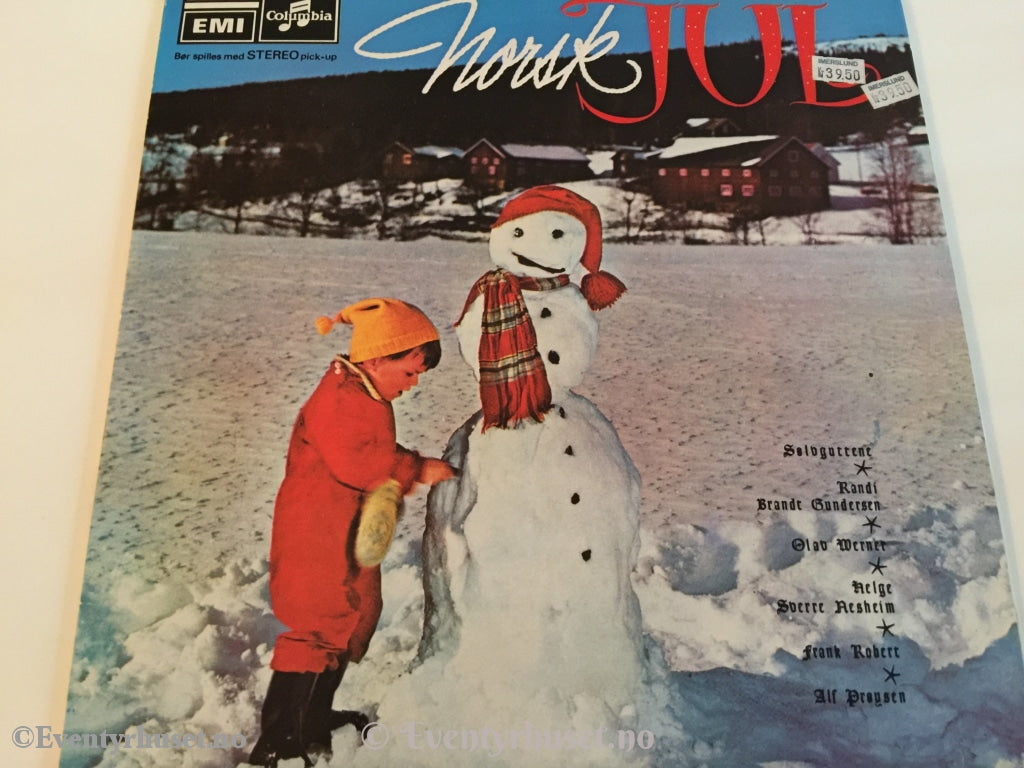 Norsk Jul. 1966. Lp. Lp Plate