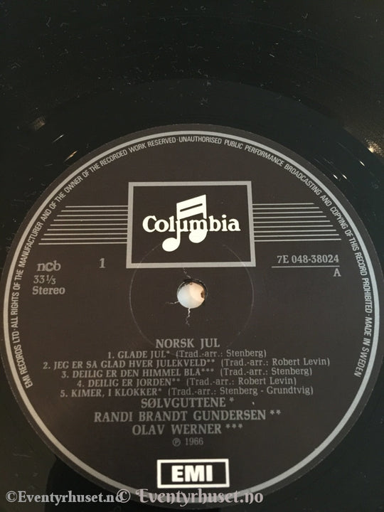 Norsk Jul. 1966. Lp. Lp Plate