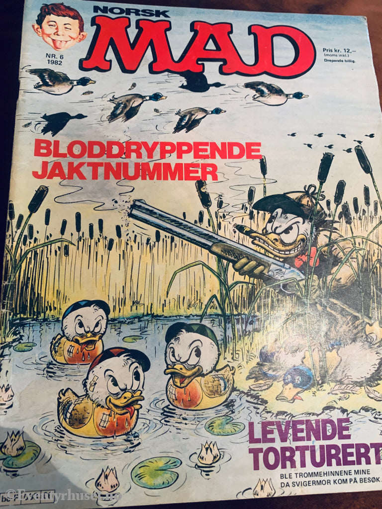 Norsk MAD. 1982/06. Tegneserieblad