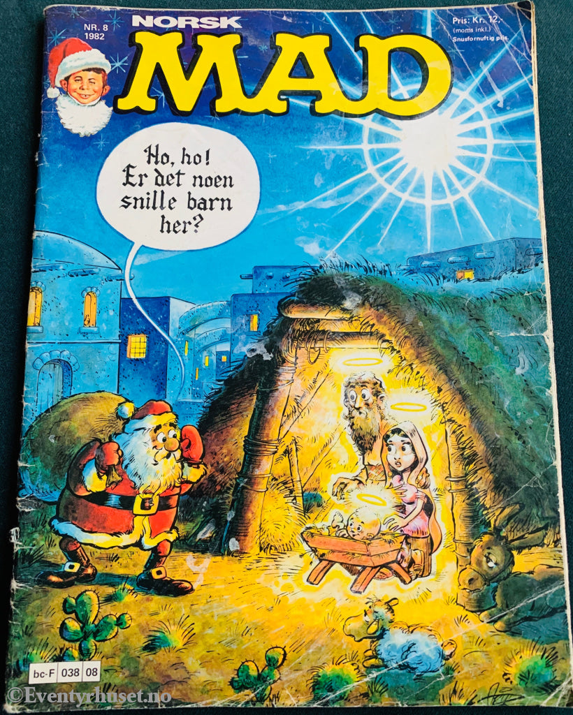 Norsk Mad. 1982/08. Tegneserieblad