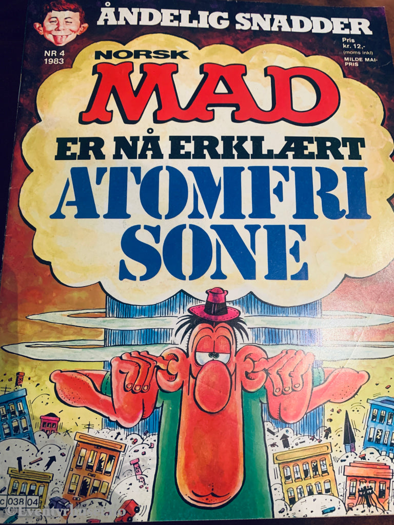 Norsk MAD. 1983/04. Tegneserieblad