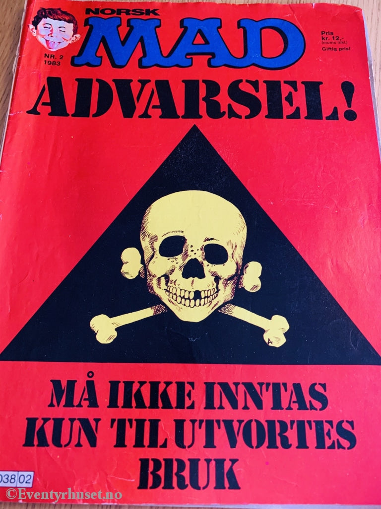 Norsk Mad. 1983/02. Tegneserieblad