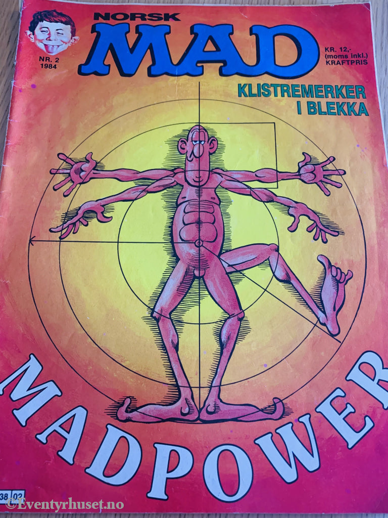 Norsk Mad. 1984/02. Tegneserieblad