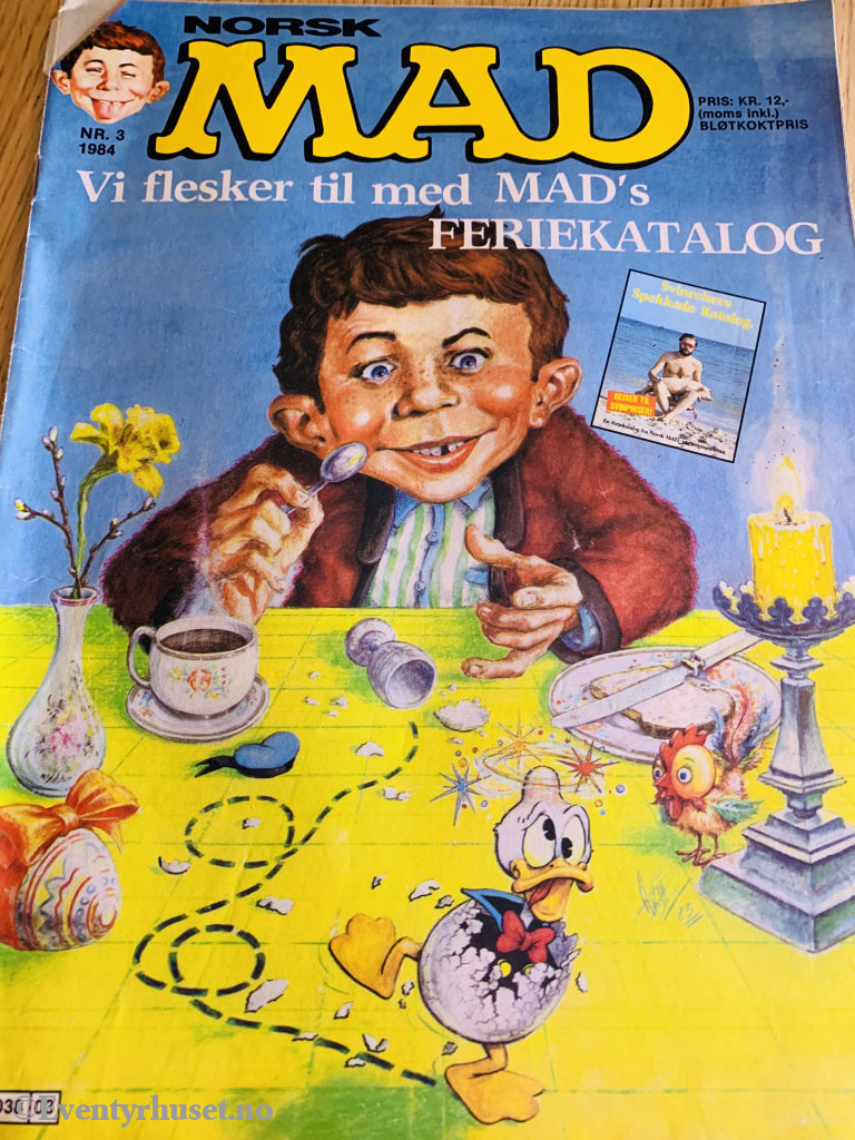 Norsk Mad. 1984/03. Tegneserieblad