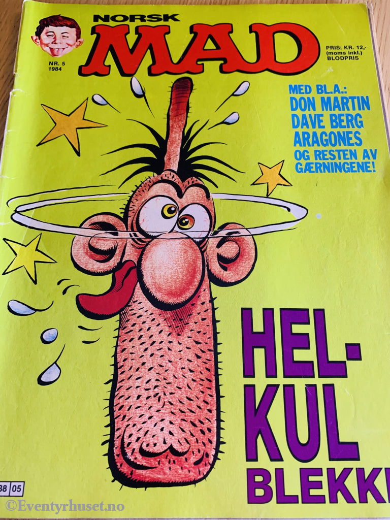 Norsk Mad. 1984/05. Tegneserieblad