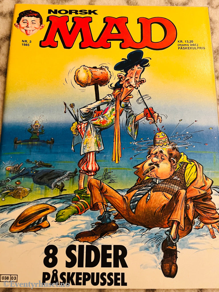 Norsk Mad. 1985/03. Tegneserieblad