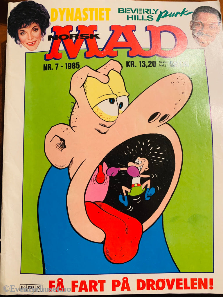 Norsk Mad. 1985/07. Tegneserieblad