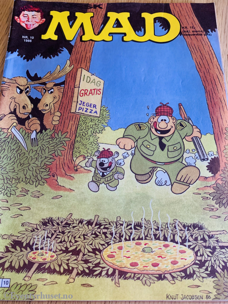 Norsk Mad. 1986/10. Tegneserieblad