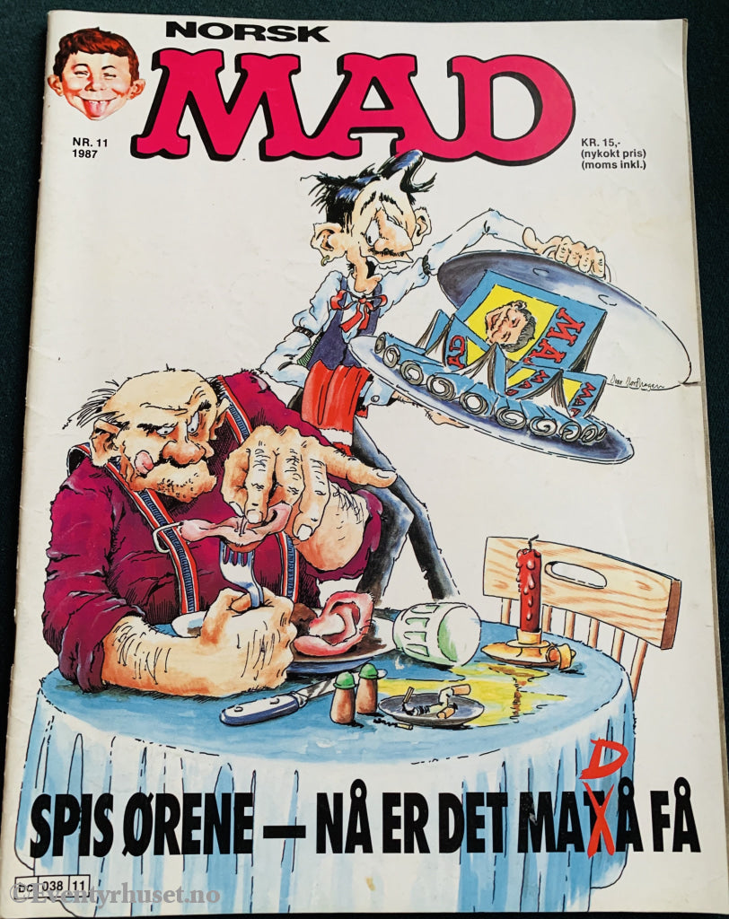 Norsk Mad. 1987/11. Tegneserieblad