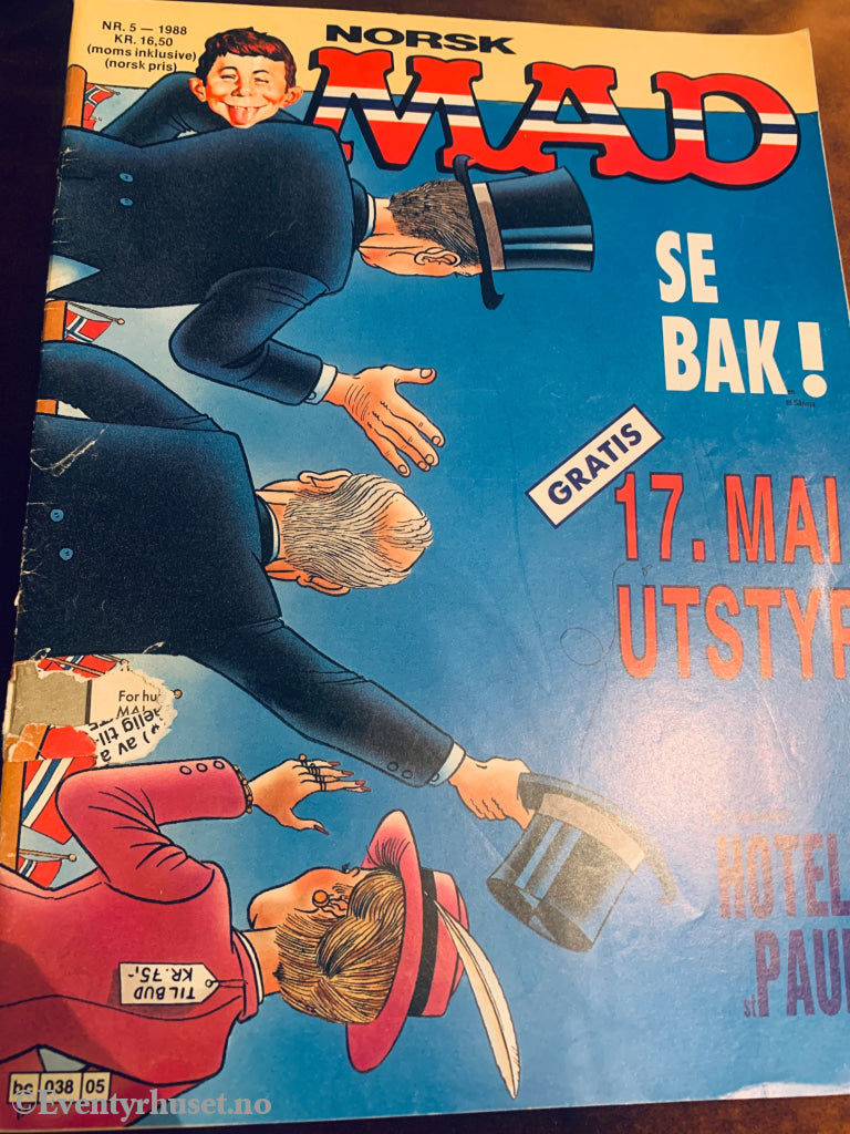 Norsk MAD. 1988/05. Tegneserieblad