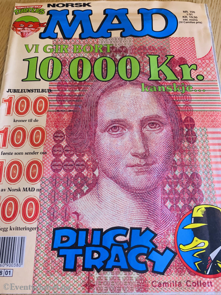 Norsk Mad. 1991/01. Tegneserieblad