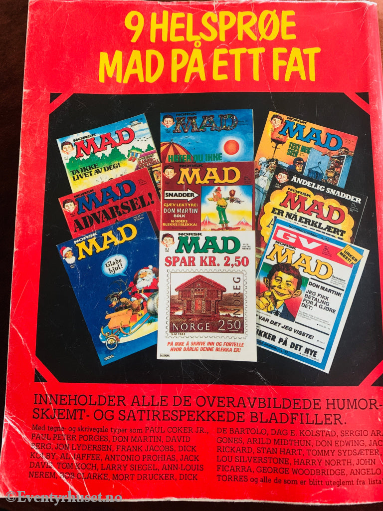 Norsk MAD. En god årgang: 1983. Bok.