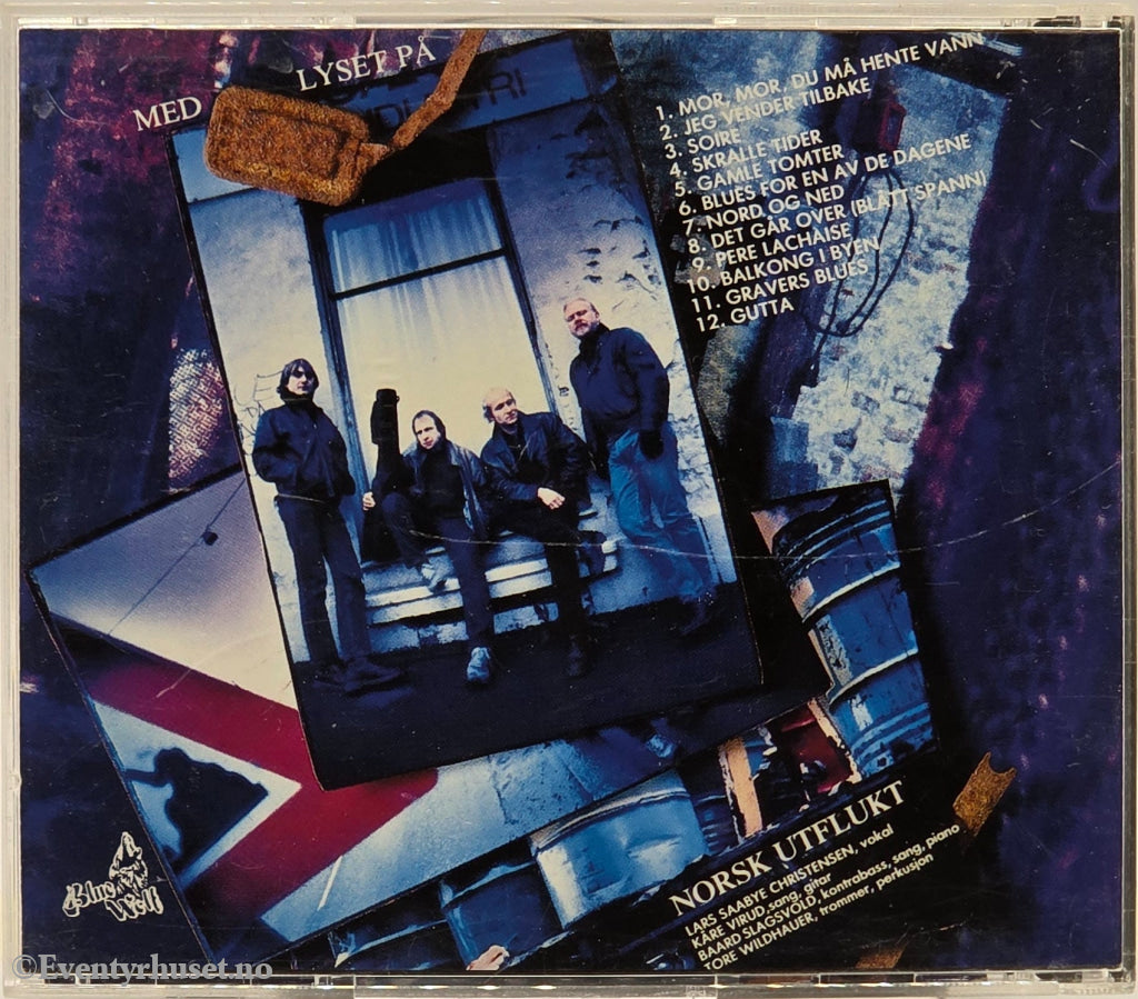 Norsk Utflukt - Med lyset på (1993). Musikk-CD.