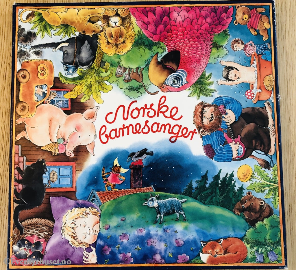Norske Barnesanger. 1987. 3 X Lp. Plate Mangler. Lp