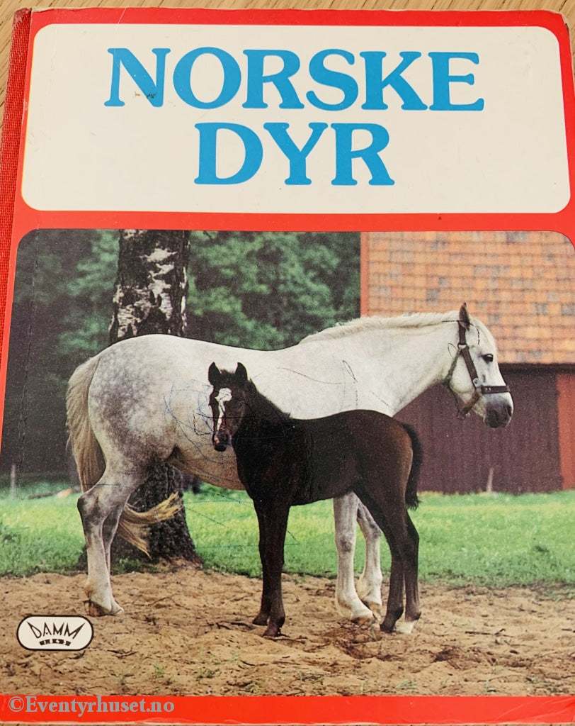 Norske Dyr. Pekebok. Fortelling