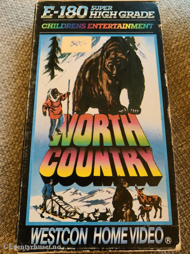 North Country (Alaska). Vhs Slipcase.