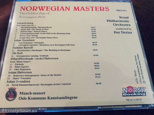 Norwegian Masters. CD.