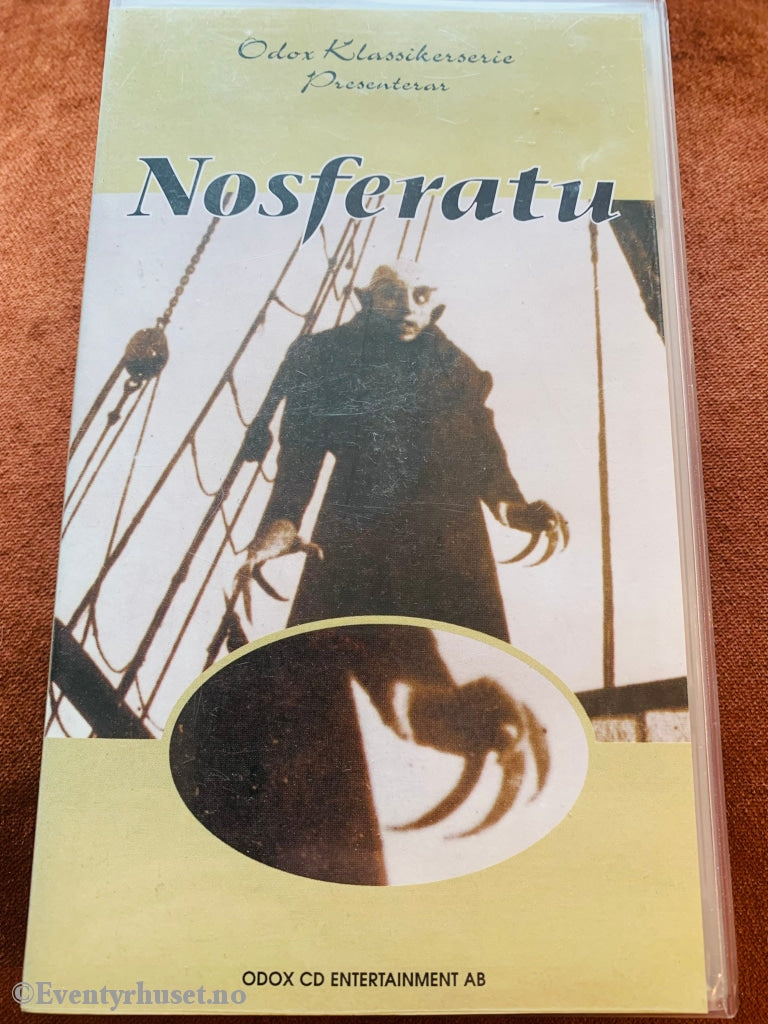 Nosferatu. 1922. Vhs. Distribuert I Norge. Vhs