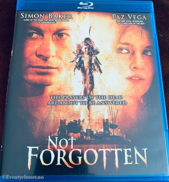 Not Forgotten. 2008. Blu-Ray. Blu-Ray Disc