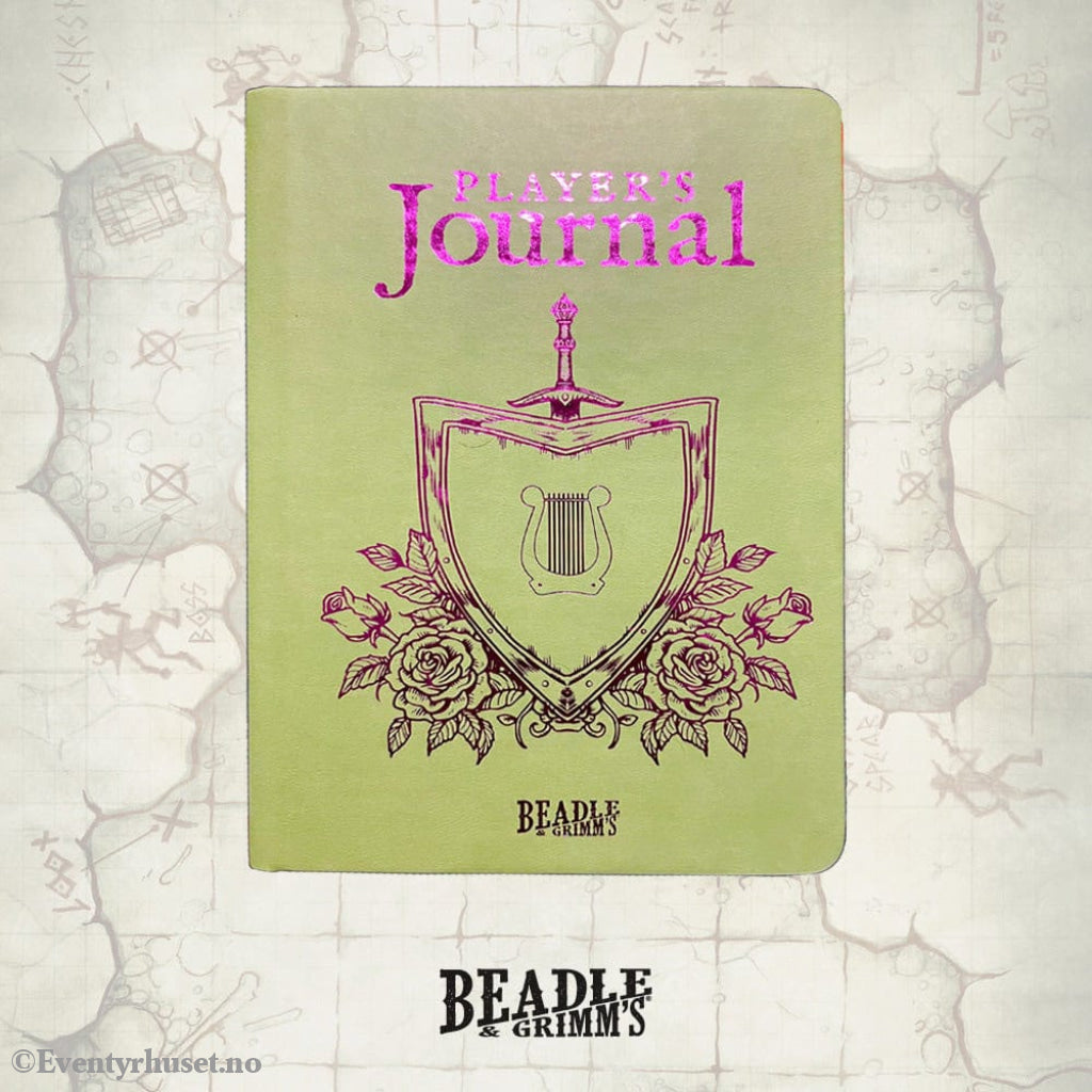 Notebook A5 Player’s Journal Sage Green Shield Games