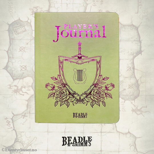 Notebook A5 Player’s Journal Sage Green Shield Games