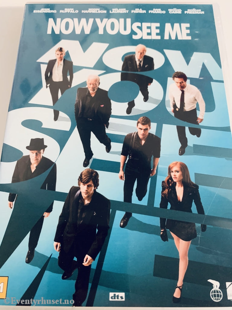 Now You See Me. 2013. Dvd. Dvd