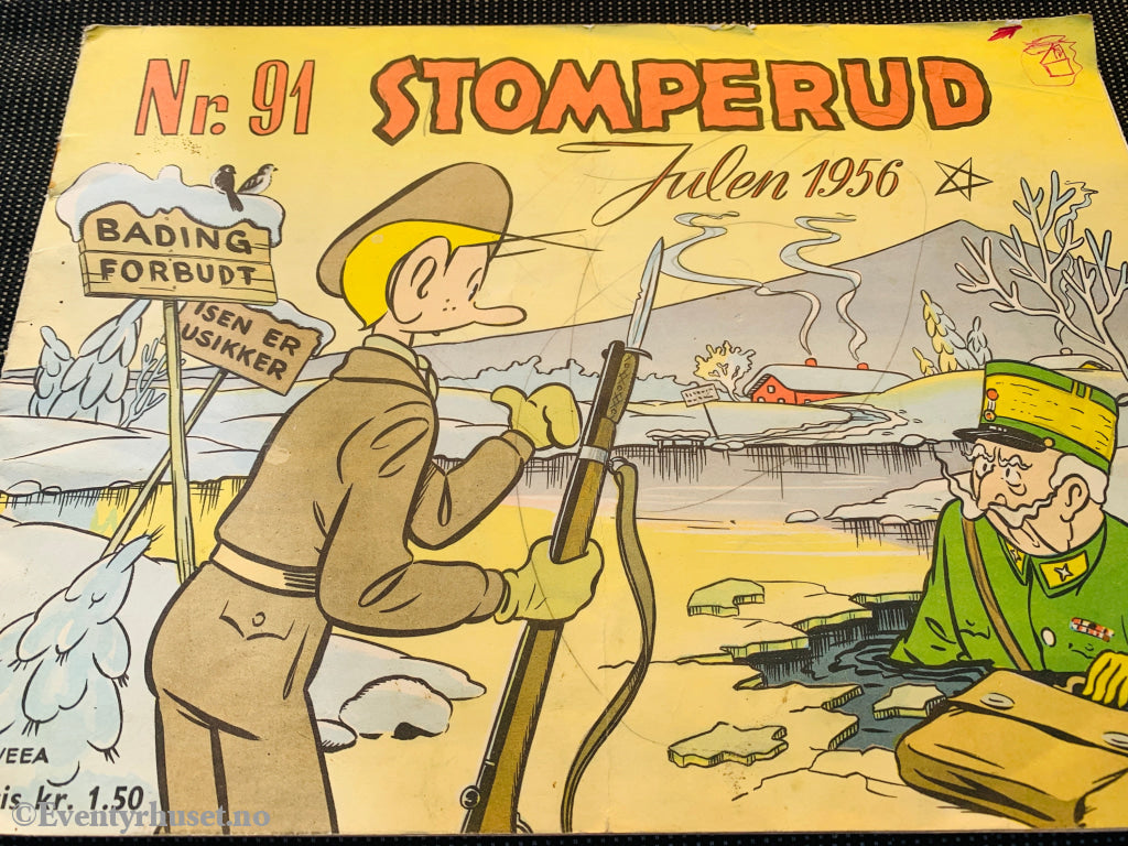 Nr. 91 Stomperud Julen 1956. Julehefte.