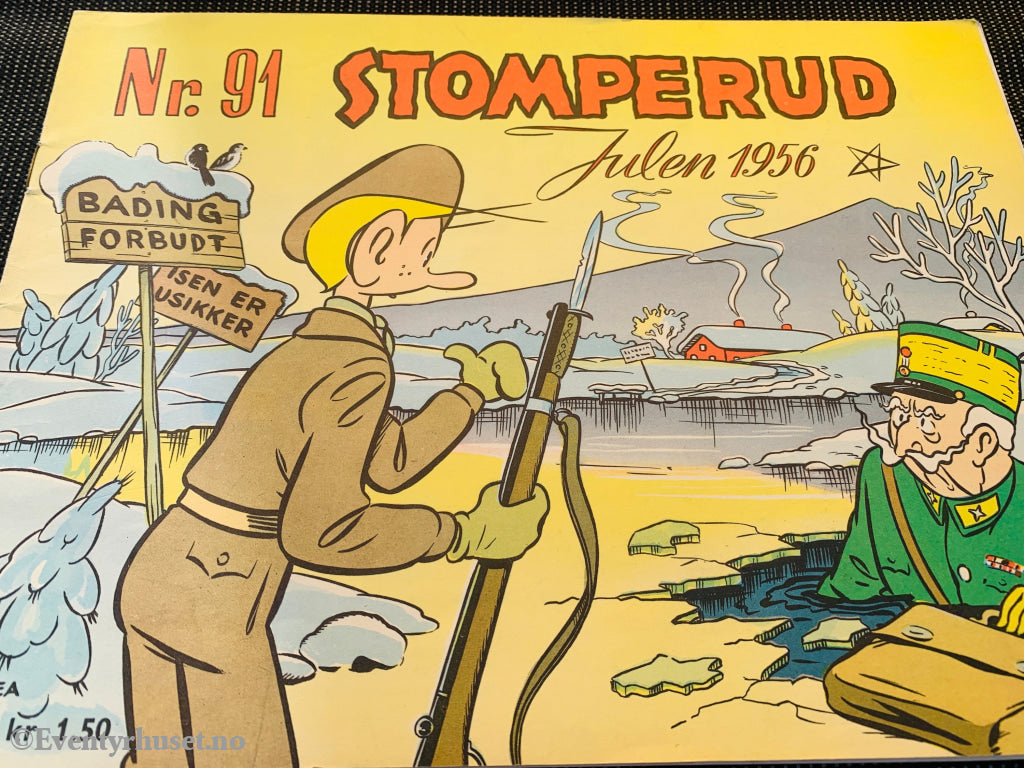 Nr. 91 Stomperud Julen 1956 (variant). Julehefte.