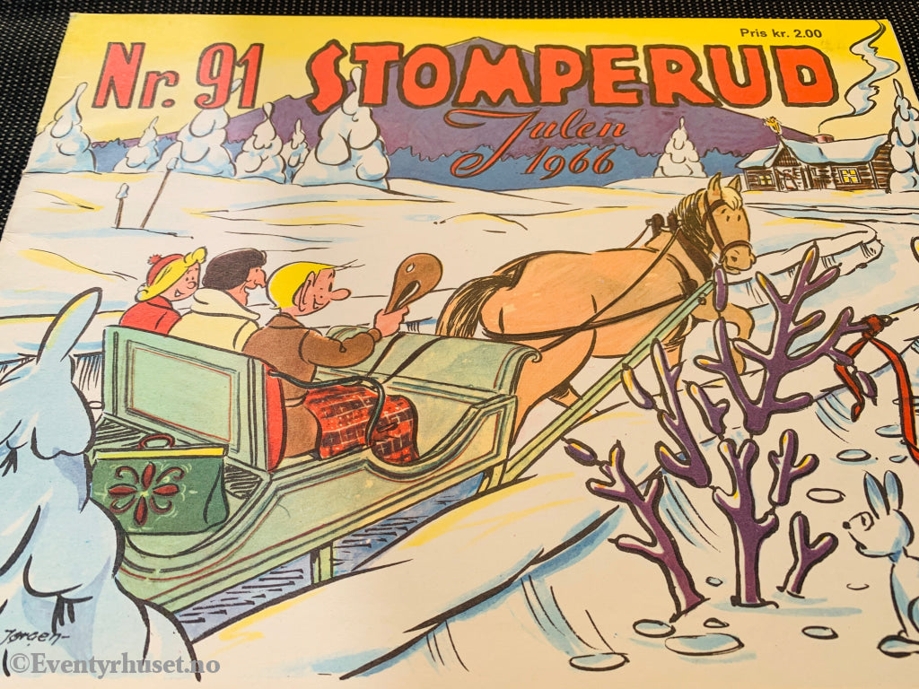 Nr. 91 Stomperud Julen 1966. Julehefte.