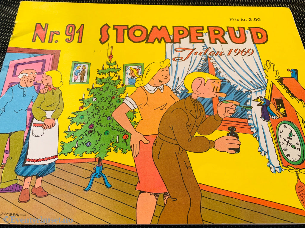 Nr. 91 Stomperud Julen 1969. Julehefte.