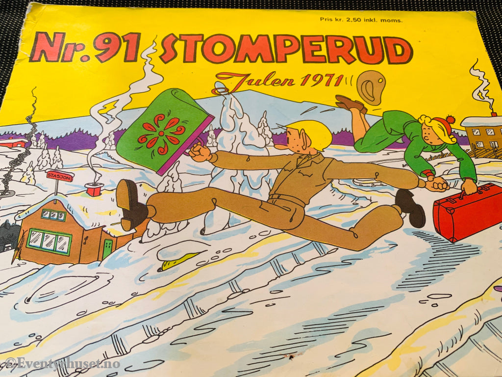 Nr. 91 Stomperud Julen 1971. Julehefte.