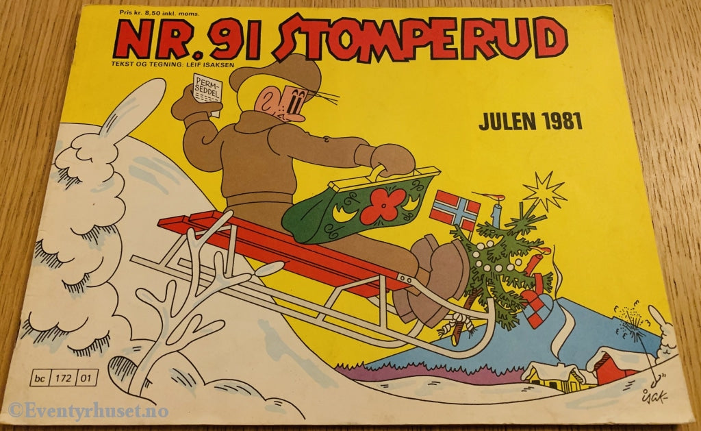 Nr. 91 Stomperud. Julen 1981. Julehefter