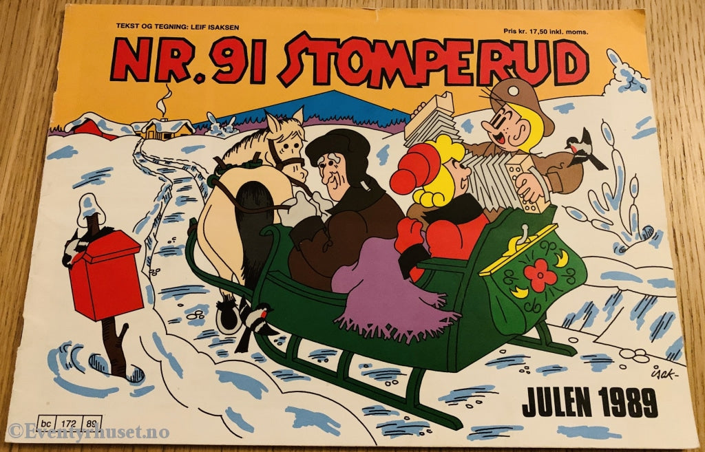 Nr. 91 Stomperud. Julen 1989. Julehefter