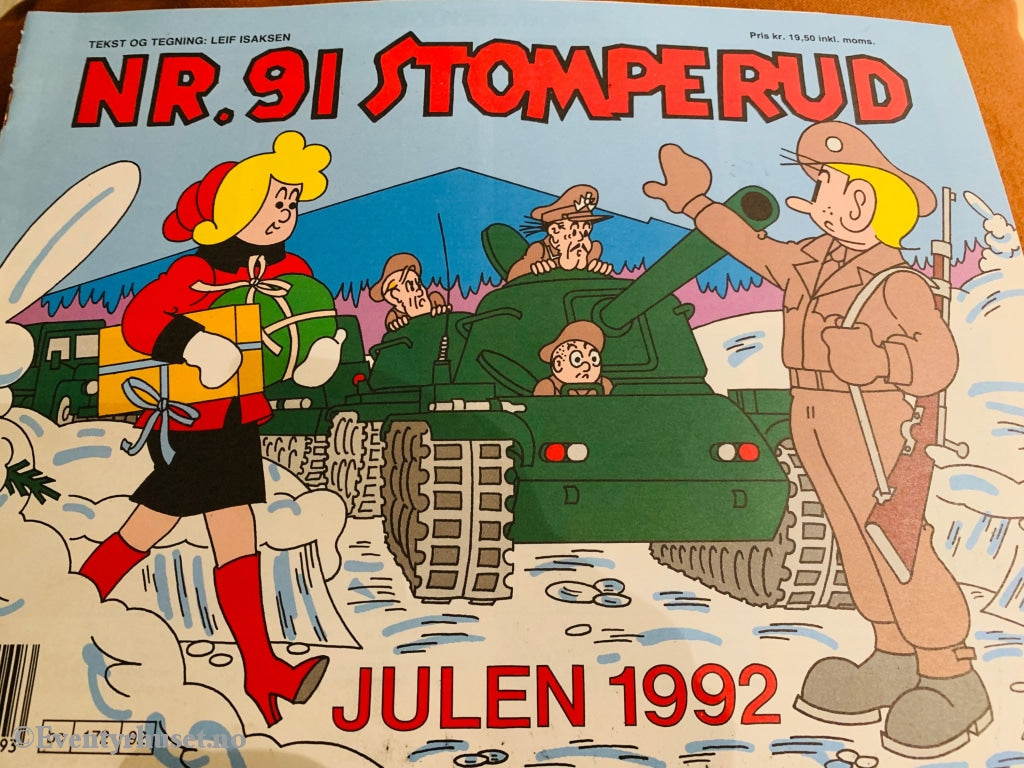 Nr. 91 Stomperud. Julen 1992. Julehefter