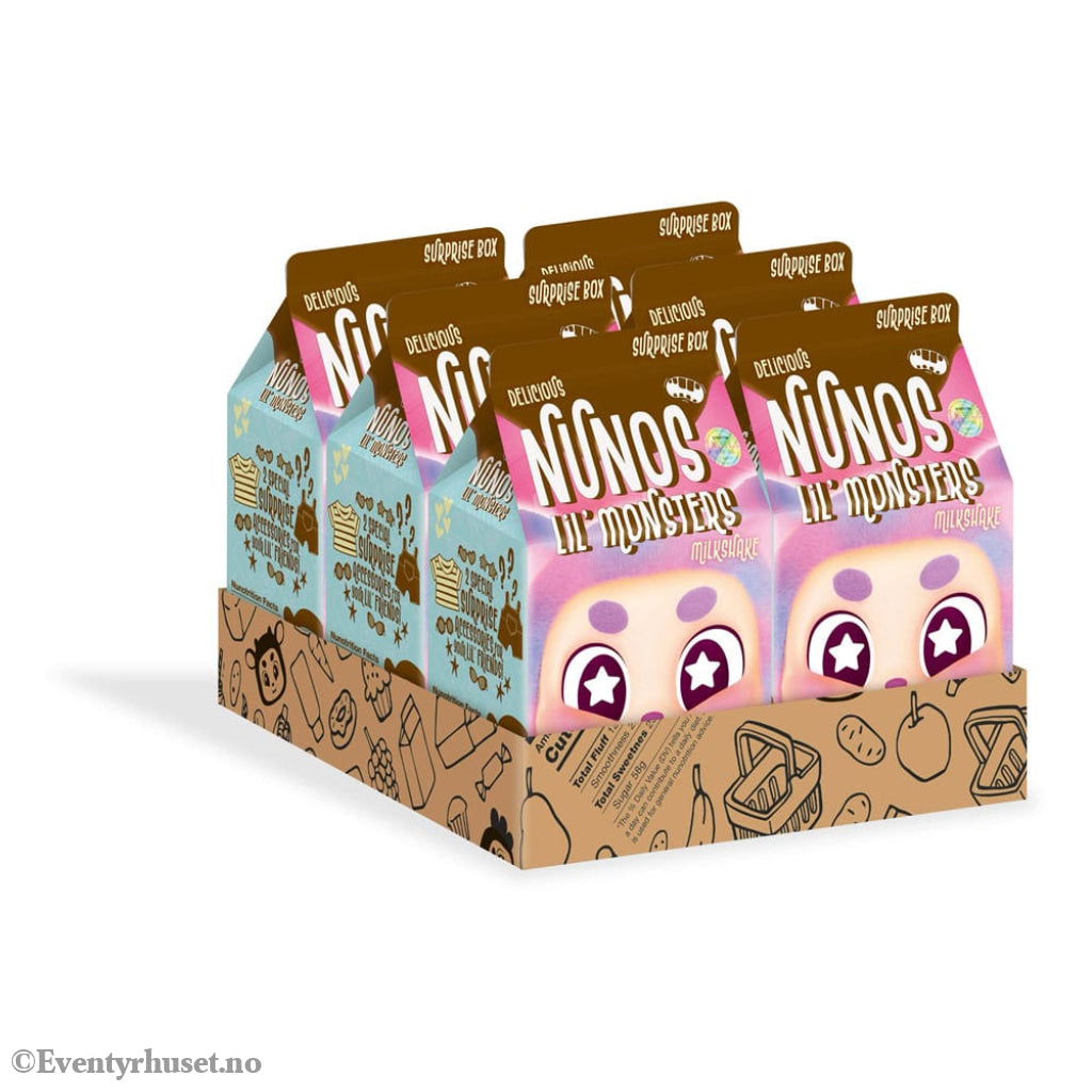Nunos Lil’ Monsters Blind Box Plush Figures Supermarket Adventures 10 cm Display (6) Collectibles