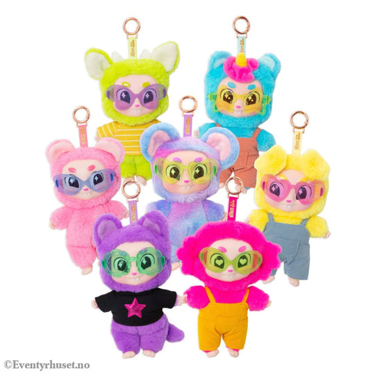 Nunos Lil’ Monsters Blind Box Plush Figures Supermarket Adventures 10 cm Display (6) Collectibles