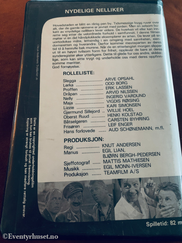 Nydelige nelliker. 1964. VHS Big Box.