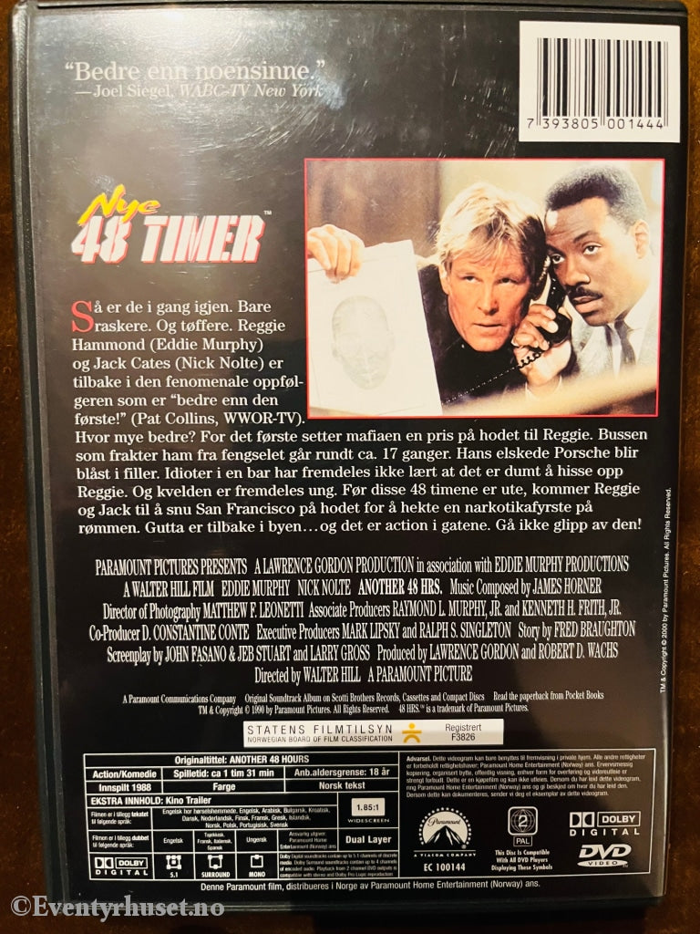 Nye 48 Timer. 1988. Dvd. Dvd