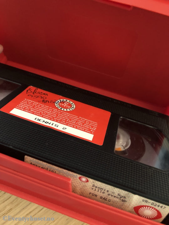 Nye Ville Eventyr Med Dennis. 1990. Vhs. Vhs