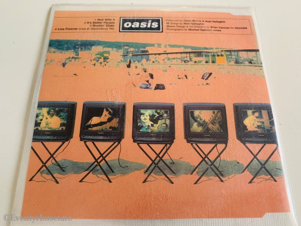 Oasis, 1994, Roll With It, CD singel