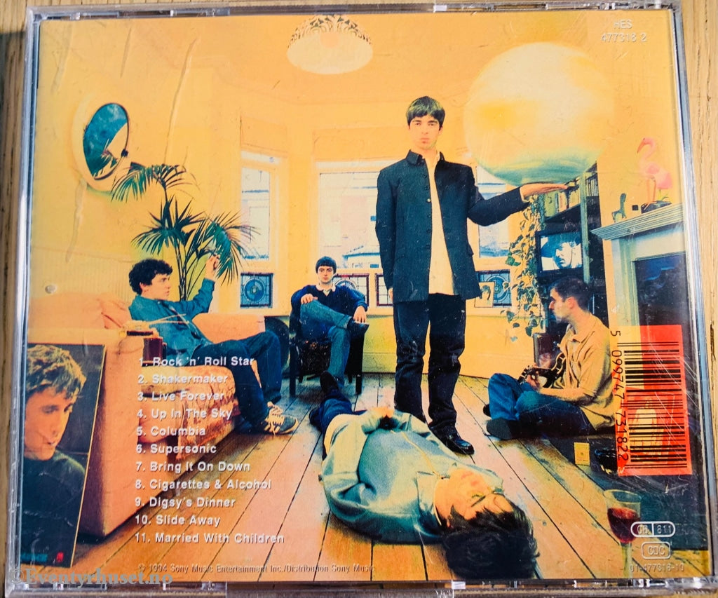 Oasis. Definitely Maybe. 1994. Cd. Cd