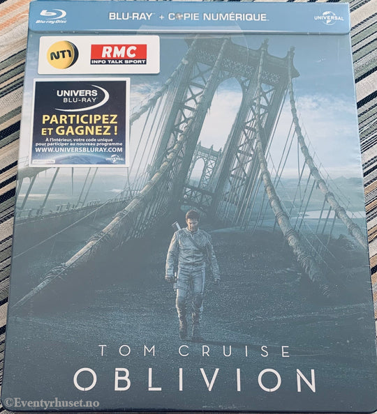 Oblivion. 2013. Blu-Ray Steelbox. Ny I Plast! Blu-Ray Disc